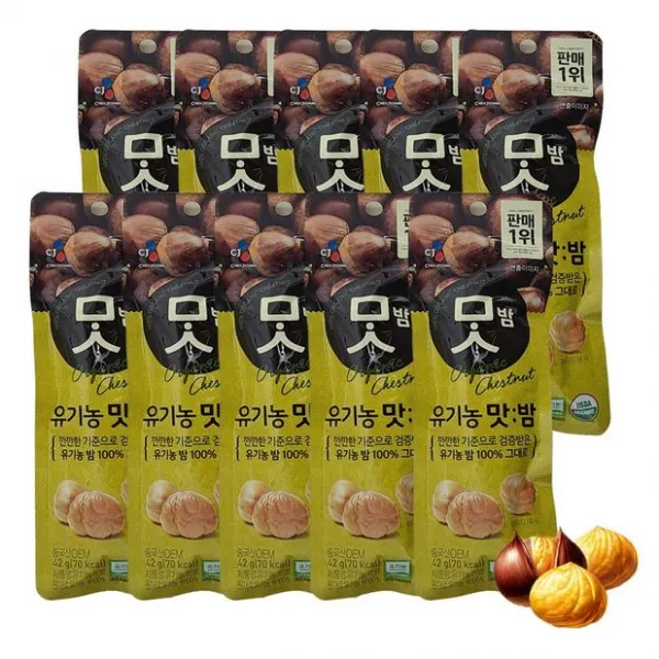 CJ맛밤, 10개, 42g