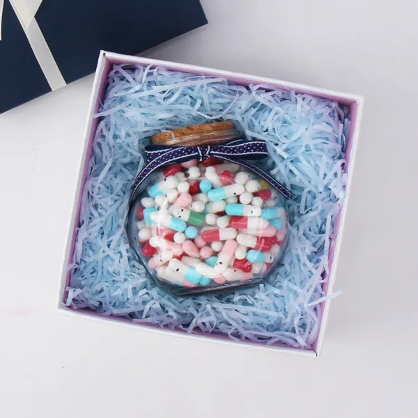 캡슐편지 커플선물세트 악얄편지 선물편지, [334 이모티콘] 중병 포장