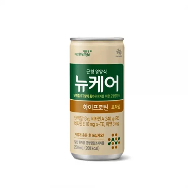 대상웰라이프 완전균형 영양식 뉴케어 하이프로틴, 200ml, 60캔