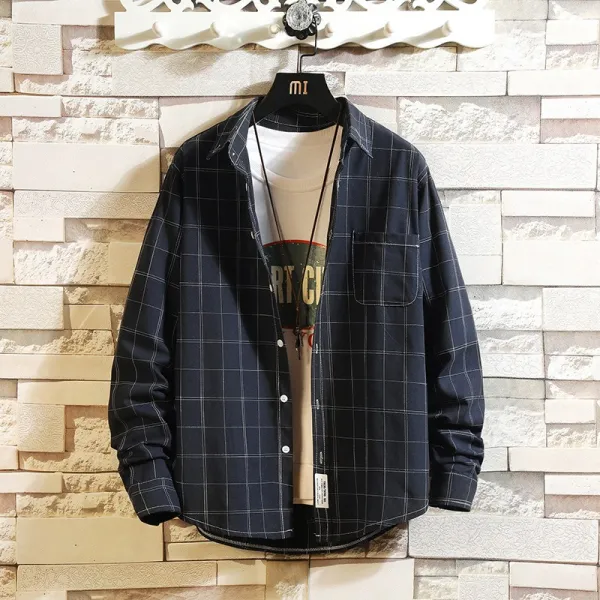 Baoshitu 롱슬리브 남성의류 캐주얼셔츠 42611927