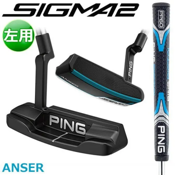 PING [핑] SIGMA2 [시그마2] ANSER [앤서] 좌용 퍼터 스텔스 마무리 길이 조정 기무능함 PP60그립 [일본, 상세 설명 참조0