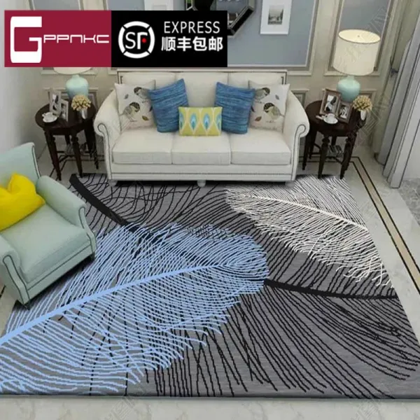 거실러그 고급 럭셔리 브랜드 북유럽스타일의 심플 카페트 거실 현대적인 쇼파 티테이블 매트 방 귀여운 침대옆 C20 길광봉우