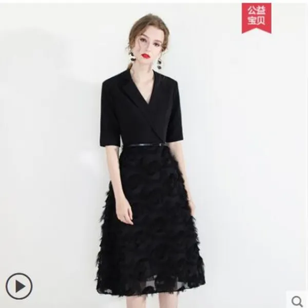 HOT 송년회 파티룩 세련된원피스 동기모임드레스