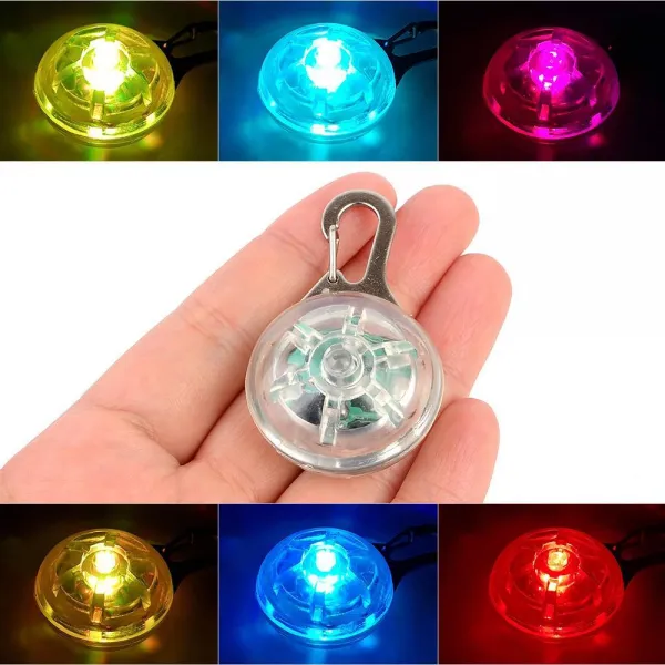 야간 밤산책 푸들 안전 불빛 반짝 방울 5개 애견 인식표 빛나는 추천 야광