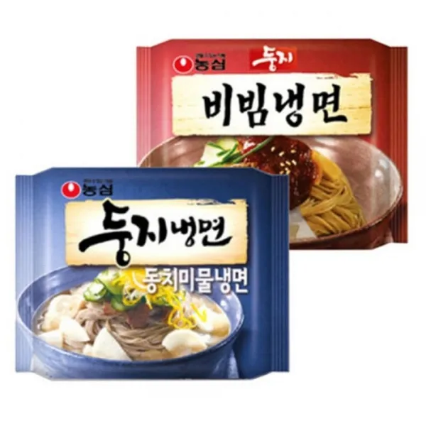 둥지 비빔.동치미물냉면 16봉지 라면 맛있는 야식, 3)둥지 동치미8+비빔8, 본상품선택