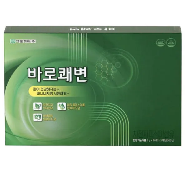 명문제약 바로쾌변 차전자피 식이섬유 배변활동 몸매유지, 60+10포