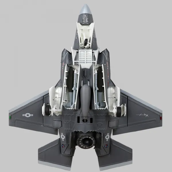 F-35B 라이트닝 스텔스 수직이착륙기 합금 공군 F35, 단품