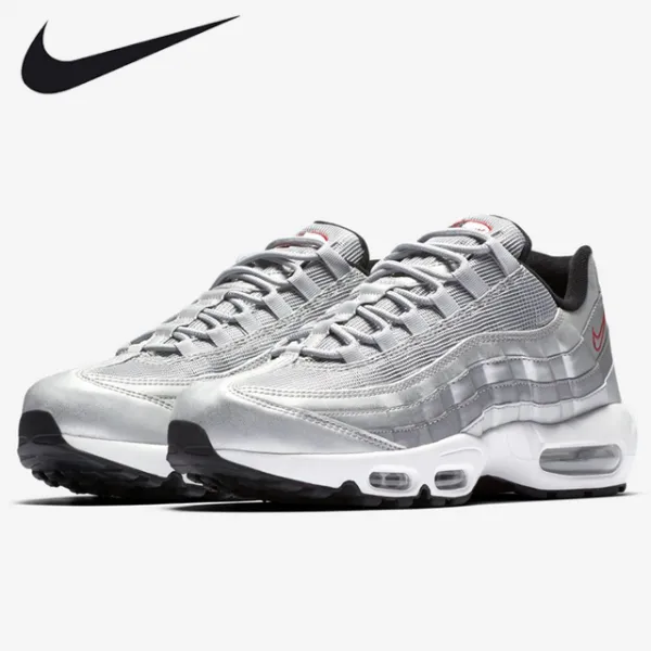 NIKE 정품나이키 나이키 에어 맥스 95 프리미엄 QS 메탈릭실버 918359-001