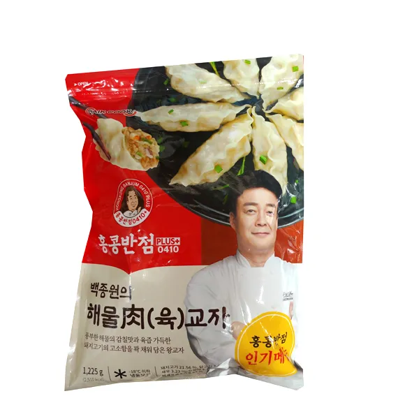 백종원의 해물육교자만두1225g/홍콩반점만두