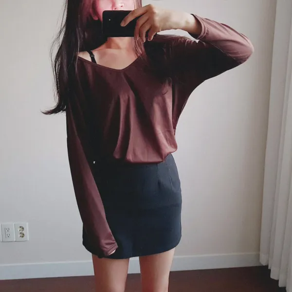 나날샵 베이직티 데일리티 데이트룩 티셔츠 여자티셔츠 봄여름가을겨울티 간절기티 긴팔 긴팔티 단체티 맨투맨 스냅촬영티 여성티셔츠 긴소매