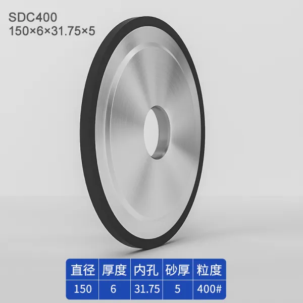 난산 SD C 금강석 평행 150MM 고경도 하드 합금 소재다, 150*6*31.75*5（400#）