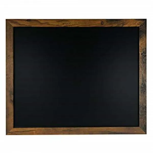 Rustic Wood Premium Surface Magnetic Chalk Board- 18