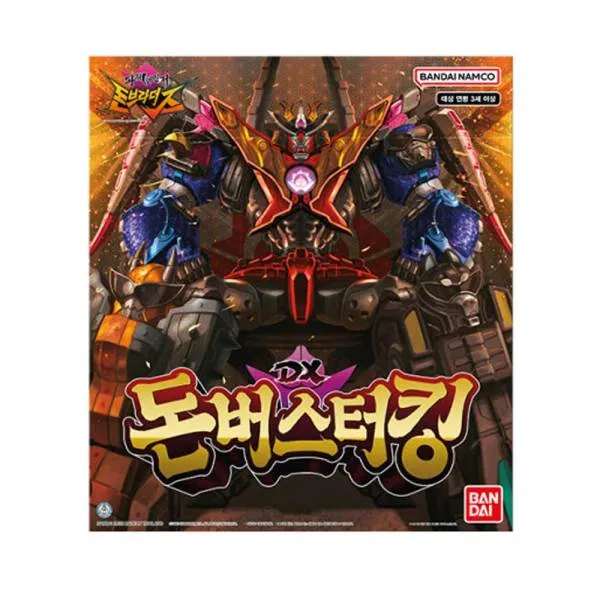 반다이남코 돈브라더스 DX 돈 버스터킹 로봇 장난감, 1개