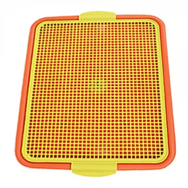 원터치 패드교체 오렌지 배변판 2개 청결한 거름망 기능적