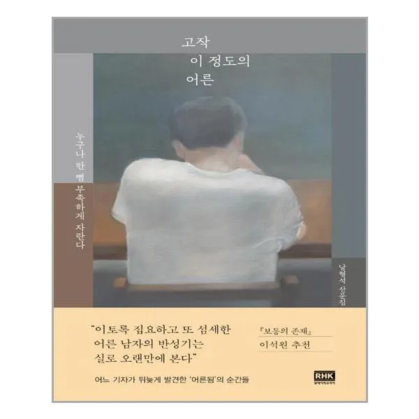 알에이치코리아 고작 이 정도의 어른 (마스크제공), 단품, 단품