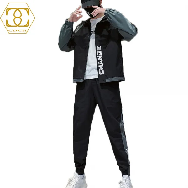 [코디코치] 남성용 후드 집업 트레이닝 운동복 상하세트