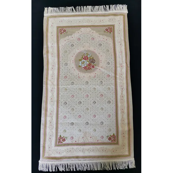 MUSLIM 방석 부조 자가드 태슬 주일 사이즈키 개재절 기도함, 70 *130CM (태슬 함유 ）