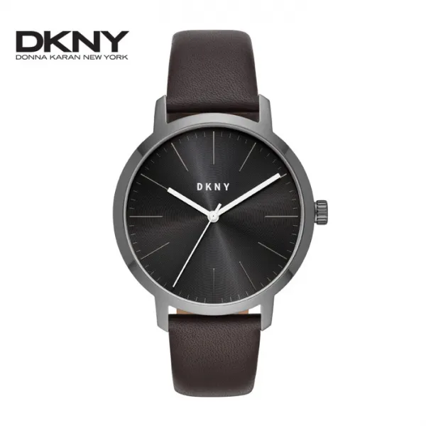 NY1601 도나카란뉴욕 DKNY 모더니스트 남성 가죽시계