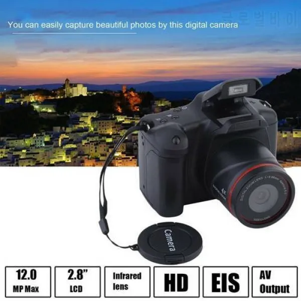 HD SLR 사진기 망원 디지탈 카메라 16X 급상승 AV 공용 영역 디지탈 카메라, 상세내용참조