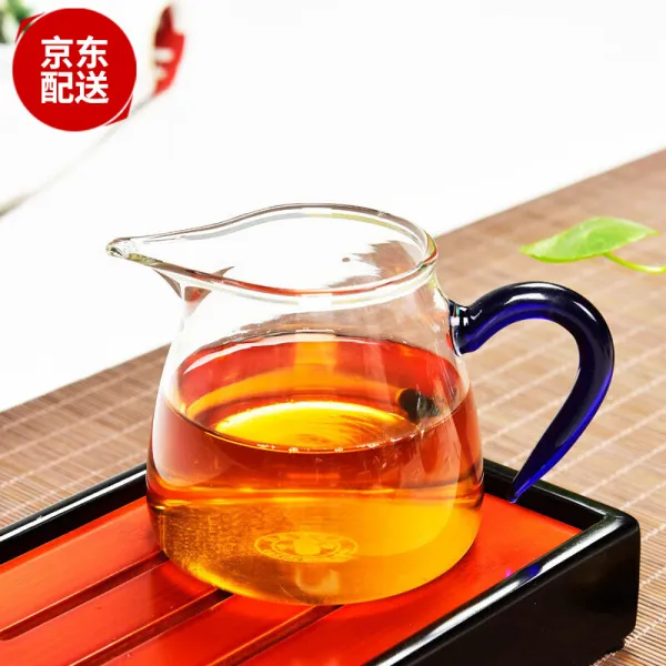 자기명차명차도구 (cipaiming teaset) 유리공로망 차여과망 차해분차기 공백차 부품 유리 사파이어 공로배
