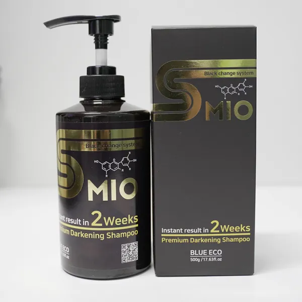 스미오 염색샴푸 새치염색 다크닝 두피관리 염색약 샴푸, 500g, 1개