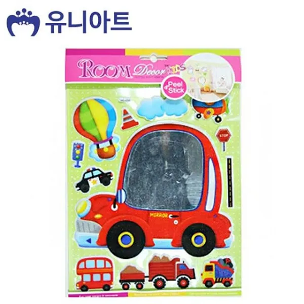 유니아트거울자동차스티커 콸 Cpen + 4666셥큼