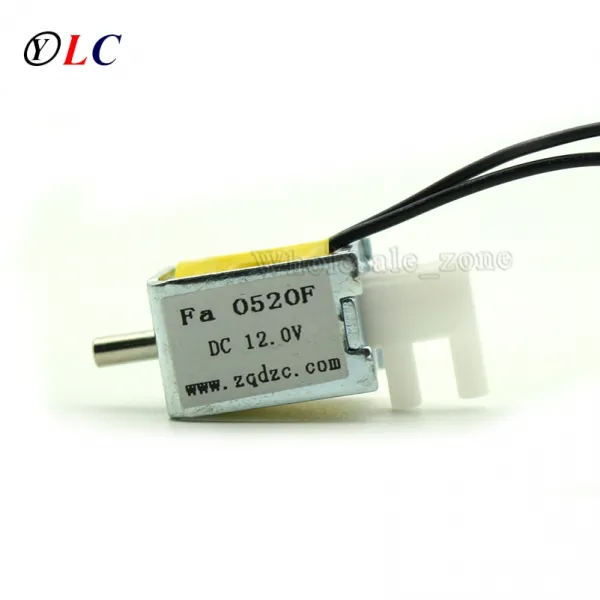 전기 12 V 미니 마이크로 솔레노이드 밸브 공기 가스 릴리스 배기 낙심 2 위치 3 웨이 Fa0520f 단일옵션선택개