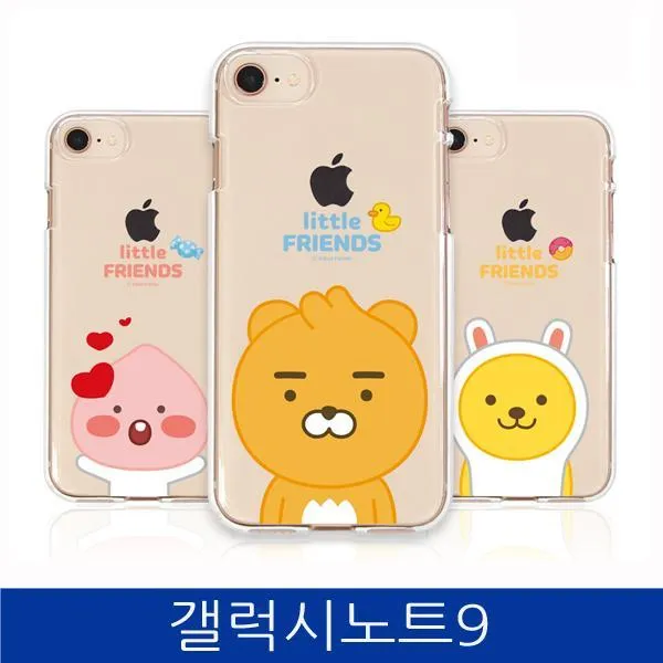 Ksw55266 갤럭시노트9. 카카오 프렌즈 투명 폰케이스 Ao342 N960 묶음배송 5가능 