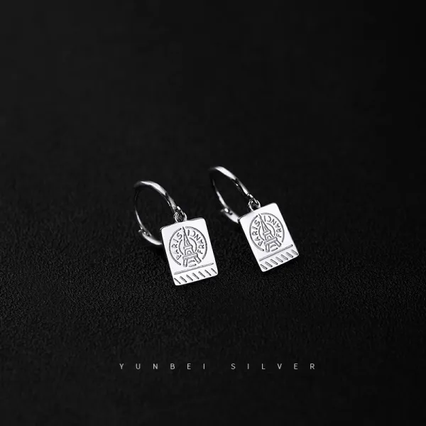 여성 귀걸이 Feb.05 226번 순은 고급스런 귀고리 여 냉소풍 소중동계 귀고리 스타일z