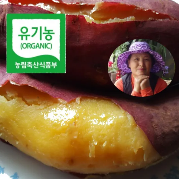 꿀 고구마 유기농 찰 밤고구마 으뜸이 특상품 3.5kg. 5kg 10kg, 1box, 유기농 으뜸이 5kg