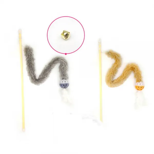 고양이 장난감 방울 테일볼 낚시대 5개 먹이찾기 고양이욕구해소 아이디어토이 활동력강화 심심풀이 집중력