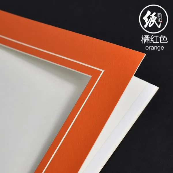 차량용사진액자 조합 사진 a4a8오픈 심플 액자 4오픈 켄트지 사진액자 3그림 7inch6inch8inch벽걸이 벽, C05-주홍, T08-10개 외방내원 직경 20cm+커버+글루