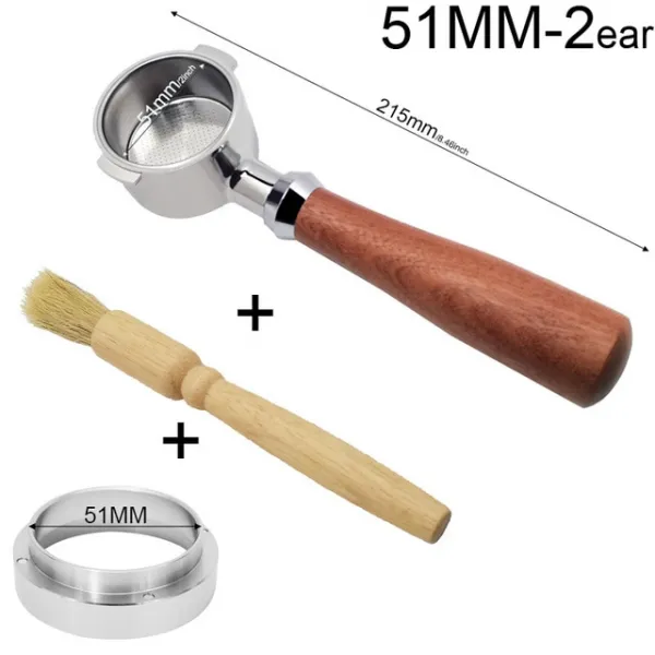 필터 51MM 교체 필터 바구니 커피 액세서리에 대한 커피 밑면 Portafilter, 06 W 2 Filter 51mm 3Pcs