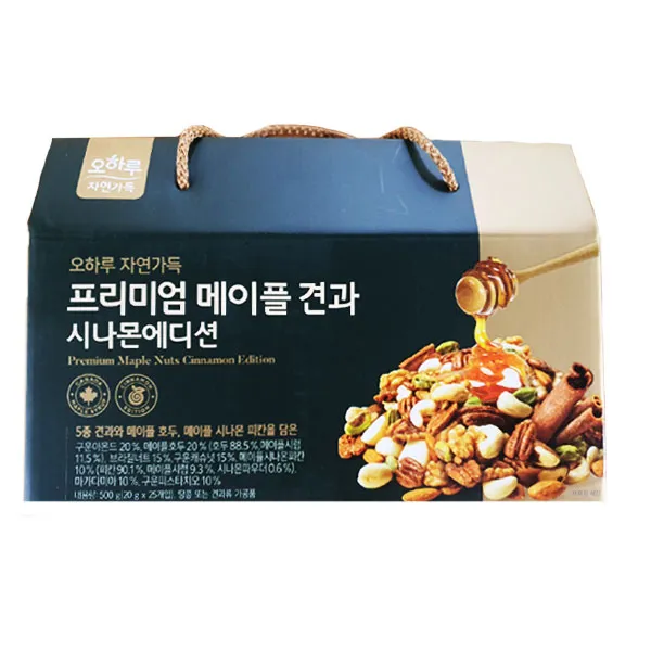오하루 프리미엄 메이플견과 시나몬에디션 1박스