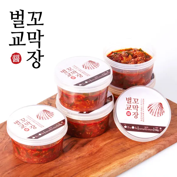 이승기가 방송에 나온 그 회사 양념 꼬막장150g x 5통, 단품
