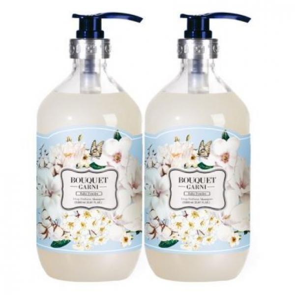 부케가르니 딥퍼퓸 샴푸 베이비파우더, 1000ml, 1개