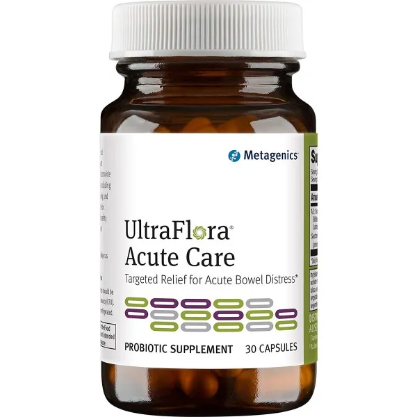 Metagenics - UltraFlora 급성 케어 30 카운트, 단일상품