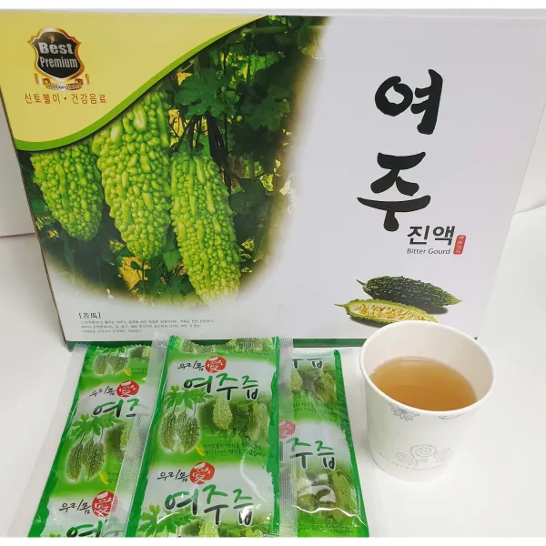 여주즙 100ml 60포 직접재배 생여주로생산 산드리약초