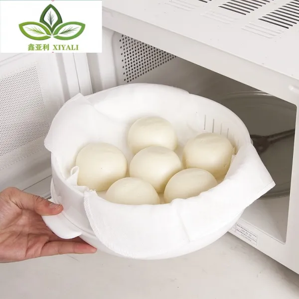 시루 천 거즈 패 브 릭 은 집에 서 두 꺼 워 서 시루 에 잘 붙 지 않 는 다. 천 으로 만 두 를 찌 는 큰 동 그 란 증판 종이 패 치 는 51 * 51cm 4 장 이다.