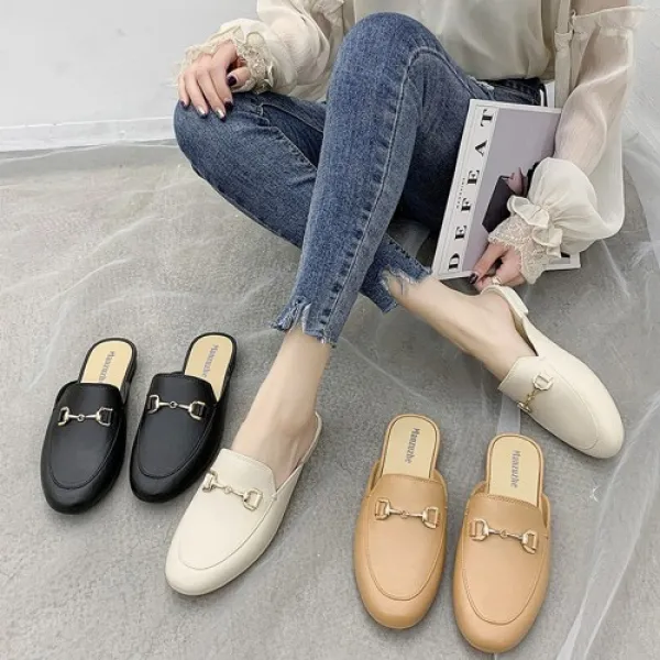 백군김군 멀티샵 고급스러운 가벼운 뮬 블로퍼