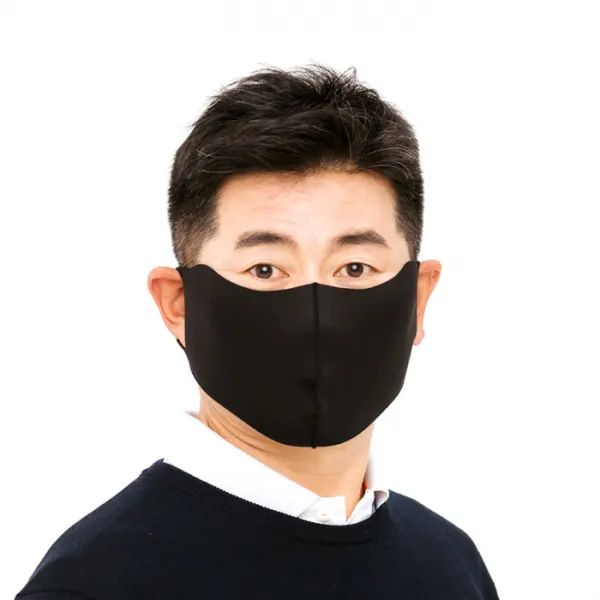 비블럭 양용은 골프마스크 빨아쓰는 귀안아픈 스포츠 운동 UV 자외선차단 특대형 안면 얼굴 햇빛가리개 스키 낚시 새부리형 얼큰이 쿨 여름 냉감 천 면 연예인 자전거 마스크, 블랙