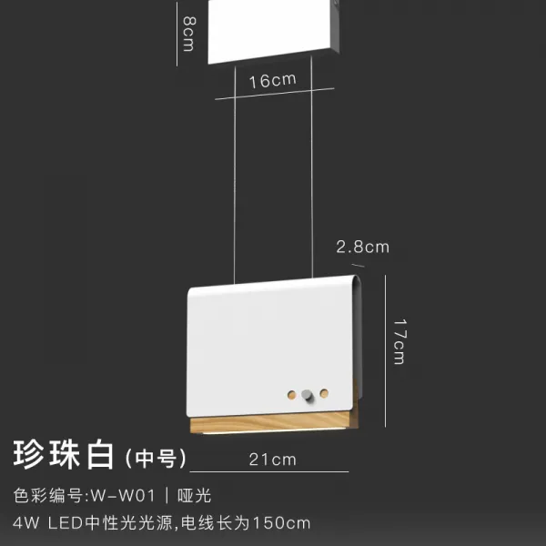 디자이너 의 노르딕 식탁 미니멀 합시다 복장가게 커피숍 LED 공허 샹들리에, 진주  화이트 （중간사이즈 ）