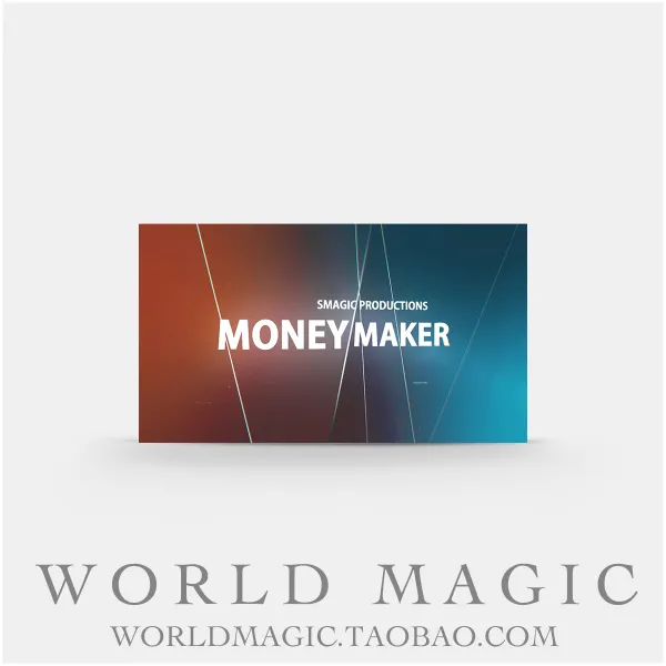 마술도구 Money Maker제작 순간 근경 스트릿 매직 소품