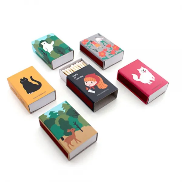 캐릭터 귀여운 성냥 11style 빈티지양초 촛불기도 초, 내밀다 손