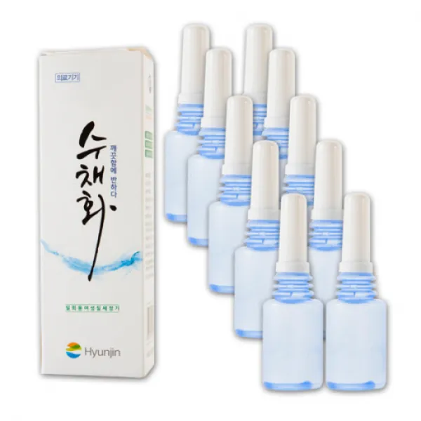 수채화 여성 청결제 일회용 생리냄새 잔혈세정 여성청결제, 20개, 110ml
