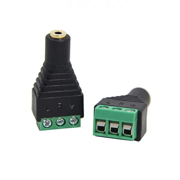 wuernine 2 개 세트 2.5mm 플러그 스테레오 자작 슈퍼 미니 잭 단자 3 극 소켓 헤드폰 이어, 자세한 내용은 참조, 자세한 내용은 참조