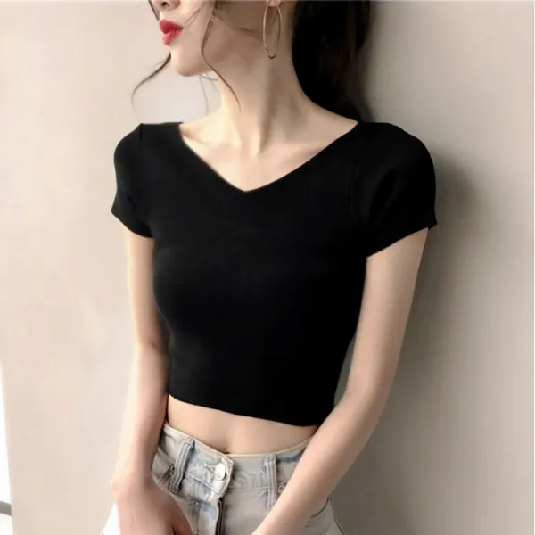 여성용 캐주얼 티셔츠 데일리 심플셔츠 티LWJA