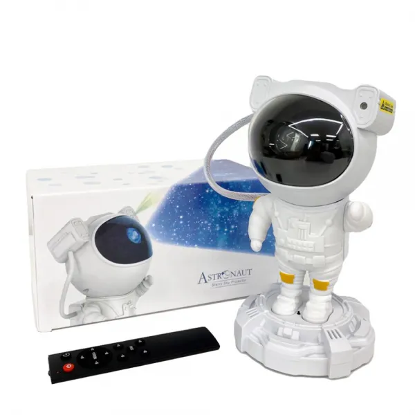 풀템 LED 무선 충전식 블루투스 스피커 우주인 비행사 무드등 조명, 블루투스형 우주인