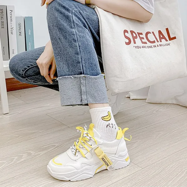 타니즈 컬러 배색 스니커즈 운동화 어글리 슈즈 비잔티