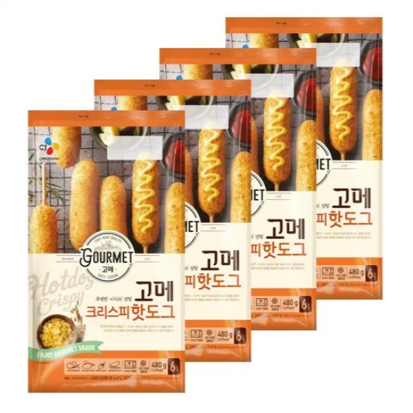 [시중동일][특가찬스] 고메 핫도그 80gx24봉, 없음, 상세설명 참조